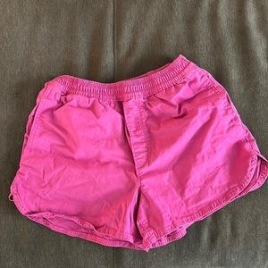 Pink shorts